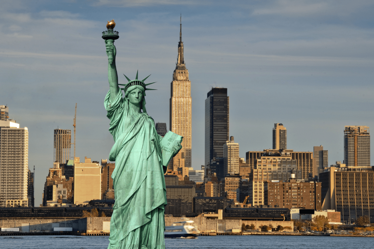 Monumentos dos Estados Unidos Estatua da Liberdade